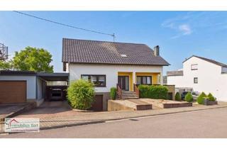 Haus kaufen in 66706 Perl, DIREKTE GRENZNÄHE: SEHR GEPFLEGTES WOHNHAUS / 6 SZ / GARAGE / CARPORT / GARTEN IN TOP WOHNLAGE!