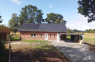 Haus mieten in 27404 Heeslingen, Einfamilienhaus Erstbezug PV-Anlage Wärmepumpe