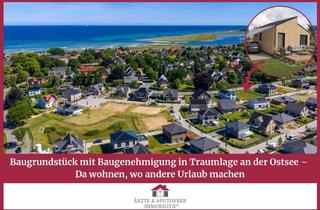Grundstück zu kaufen in 24235 Stein, Baugrundstück mit Baugenehmigung in Traumlage an der Ostsee – Da wohnen, wo andere Urlaub machen