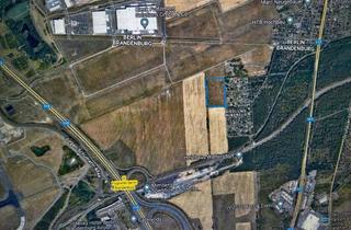 Gewerbeimmobilie kaufen in 12529 Schönefeld, Entwicklungsgrundstück mit ca. 30.000 m² in Schönefeld-Waltersdorf – hervorragende Verkehrslage