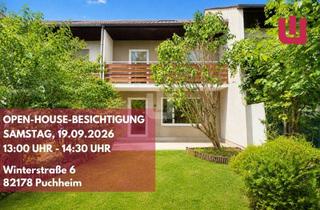Reihenhaus kaufen in 82178 Puchheim, WINDISCH - Familienfreundliches Reihenhaus mit viel Potenzial in ruhiger Zentrumslage - bezugsfrei!