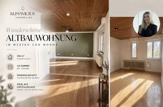 Wohnung kaufen in 67549 Innenstadt, Charmante 4-ZKB Altbauwohnung