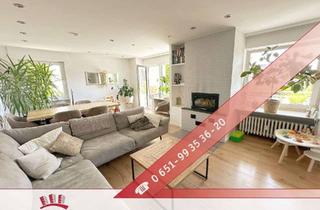 Wohnung kaufen in 54292 Ruwer, Ruwer Höhenlage ! 121 m² große, moderne EG-Wohnung mit Balkon, Kamin, 2 Stellplätzen und Gartenmitbe