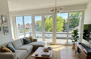 Penthouse mieten in 65931 Sindlingen, Erstbezug mit Weitblick: 3-Zimmer-Penthouse mit zwei Dachterrassen und Tiefgaragenstellplatz