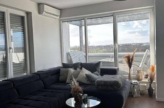 Penthouse mieten in 76149 Neureut, 2-Zimmer Penthouse in Karlsruhe-Neureut mit Luxusausstattung und 3 Balkonen