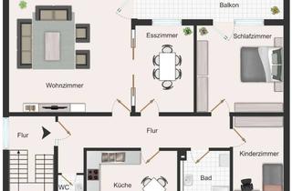 Wohnung mieten in Steinkopfweg 22, 61197 Florstadt, Schöne ruhige 4-Zimmer-Wohnung in Nieder- Florstadt