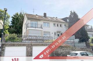 Haus kaufen in 54295 Olewig, Dreifamilienhaus in Trier-Olewig: Garten, 2 Garagen, voll unterkellert