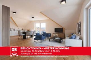Penthouse kaufen in 74676 Niedernhall, Penthousewohnung mit 4½ Zimmern, Dachterrasse und moderner Ausstattung!