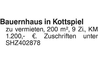 Immobilie mieten in 74424 Bühlertann, Bauernhaus in Kottspiel
