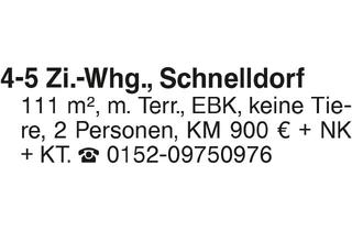 Wohnung mieten in 91625 Schnelldorf, 4-5 Zi.-Whg., Schnelldorf