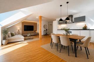Wohnung kaufen in 91056 Dechsendorf, Bezugsfrei & topmodern! Helle DG-Wohnung mit Balkon nähe Dechsendorfer Weiher