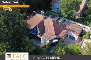 Gewerbeimmobilie kaufen in 81545 München, Arbeiten & Wohnen in Harlaching – außergewöhnliche Garten-Maisonette mit separierbaren Bürobereichen