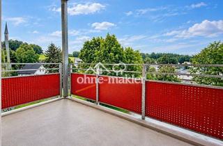 Wohnung mieten in Hainstraße 16, 09419 Thum, Top sanierte 3-Zimmer-Wohnung mit großem Balkon & tollem Ausblick in Thum