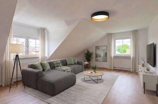 Wohnung kaufen in 87656 Germaringen, Renovierte 5-Zimmer-Dachgeschosswohnung mit Balkon, Garage und Effizienzklasse A+ - provisionsfrei