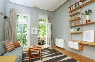Wohnung kaufen in Maximilianstraße 46, 13187 Pankow, Großzügige Altbauwohnung mit großem Balkon an der Grenze zu Prenzlauer Berg