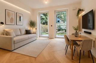 Wohnung kaufen in Bogenallee, 20144 Harvestehude, Klein aber Fein: Single-Appartment mit Blick ins Grüne (direkt vom Eigentümer/courtagefrei)