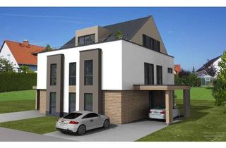 Wohnung kaufen in 56322 Spay, Modernes Wohnen mit Blick auf die Marksburg: Moderne Neubauwohnung über zwei Etagen mit Traumblick