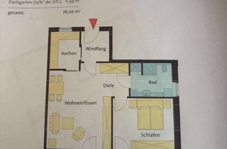 Wohnung mieten in Daruper Straße, 48301 Nottuln, hochwertige Penthauswohnung mit grosser Terasse