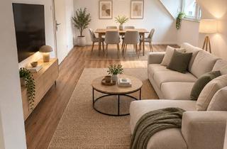 Wohnung mieten in Amstetter Straße 31, 70329 Hedelfingen, Modernisierte 3-Zimmer-Wohnung mit Wärmepumpe & Klimaanlage, neuer Einbauküche und Stellplatz