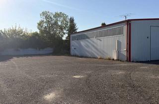 Gewerbeimmobilie mieten in 06295 Lutherstadt Eisleben, Lagerhalle mit Freifläche zu Vermieten