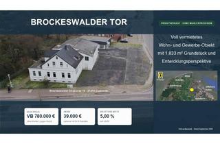 Anlageobjekt in 27474 Cuxhaven, Wohnobjekt Gewerbeobjekt 1833m² Grundst., 200m² Haus, 2 Hallen 490m², Provisionsfrei, VB/gegen Gebot