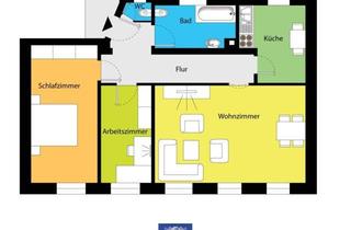 Wohnung mieten in 04720 Döbeln, Hübsche Wohnung mit Tageslichtbad im Stadtzentrum mit Parkplatz