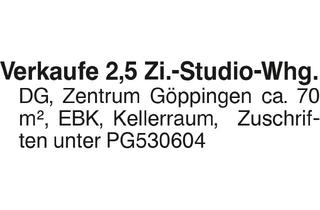 Wohnung kaufen in 73033 Göppingen, Verkaufe 2,5 - Zi.-Studio Whg.