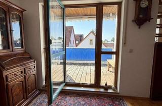 Wohnung kaufen in 86551 Aichach, Helle Maisionette Wohnung in Aichach mit großem Balkon - Sofort frei! Mit 3D-Rundgang.