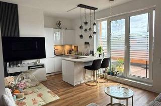 Wohnung mieten in Preußenring 25, 47798 Stadtmitte, Prinzencarre Krefeld - moderne 4 Zimmer Wohnung mit toller Terrasse zum Innenhof & Tiefgarage