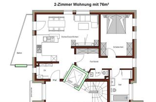 Wohnung mieten in Hauptstr. 47, 91227 Leinburg, Exklusive 2,5 Zimmer Wohnung mit Aufzug, Niedrigenergiehaus mit PV Mieterstrom