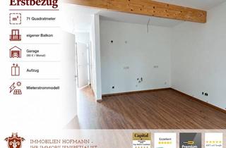 Wohnung mieten in 94437 Mamming, 3-Zimmer-Neubauwohnung zum Erstbezug mit Garage, Balkon und Aufzug