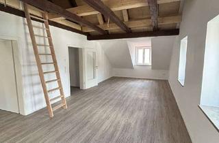 Wohnung mieten in 86529 Schrobenhausen, Dachgeschosswohnung mit Sichtdachstuhl-Erstbezug nach Sanierung in zentraler Lage von Schrobenhausen