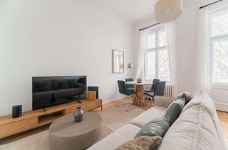 Wohnung mieten in Rankestraße 25, 10789 Charlottenburg, Beeindruckende 2-Zimmer Wohnung in Charlottenburg - voll möbliert