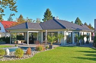 Haus kaufen in 04668 Mutzschen, Wie gefällt Ihnen unser Winkel-Bungalow-Vorschlag? Den Grundriss können Sie gern ändern ...