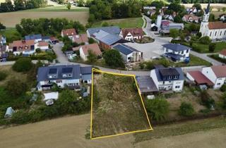 Grundstück zu kaufen in 86551 Aichach, Einzigartiges Grundstück mit unverbaubarem Blick nach Süden, Ortsrand und ohne Bauzwang