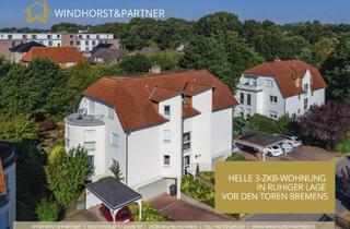Wohnung kaufen in 27711 Osterholz-Scharmbeck, GELEGENHEIT! Helle 3-ZKB-Balkon-Wohnung in ruhiger Lage in OHZ zu verkaufen