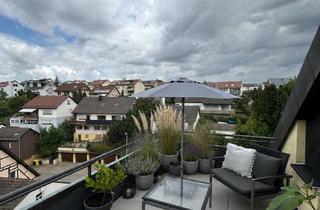 Wohnung kaufen in 71334 Waiblingen, Lichtdurchflutete Dachgeschosswohnung - 3,5 Zimmer auf 88m²