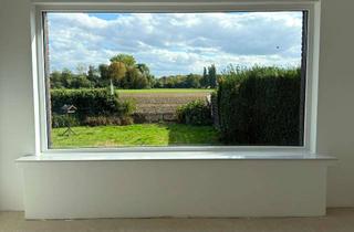 Wohnung mieten in 46569 Hünxe, Erstbezug nach Kernsanierung – moderne Erdgeschosswohnung mit eigenem Garten & traumhaftem Feldblick