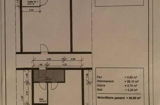 Wohnung mieten in Franz-Schubert-Strasse, 61250 Usingen, Zentrumsnahe 1-Zimmer Wohnung mit Stellplatz in Usingen
