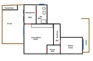 Wohnung mieten in 88416 Erlenmoos, Moderne 2,5-Zimmer-Einliegerwohnung mit eigenem Eingang