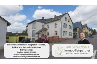 Haus kaufen in 56370 Schönborn, Ein/Zweifamilienhaus mit großer Terrasse, Balkon und Garten
