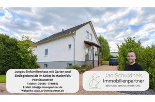Einfamilienhaus kaufen in 56357 Marienfels, Junges Einfamilienhaus mit großem Garten und Einliegerbereich im Keller
