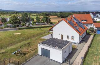Haus kaufen in 34225 Baunatal, Kfw-70 EFH massiv, opt. 2. Wohnung, TOP Lage, Bj 2017, PV-Speicher-Wallbox, Fußbodenheizung, Kamin