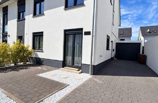 Haus mieten in 76756 Bellheim, Moderne klimatisierte Doppelhaushälfte mit Garage, Garten & Wintergarten – ca. 165 m²