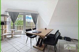 Wohnung mieten in 52459 Inden, +5PLUS+ HEIMAT FINDEN: GEPFLEGTE DACHGESCHOWWOHNUNG MIT SONNENBALKON IM HERZEN VON INDEN / ALTDORF +