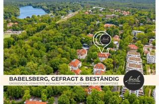 Wohnung kaufen in 14482 Babelsberg Süd, Großzügiger Altbau in Potsdam Babelsberg – 3-Zimmer-Wohnung nahe S-Bahnhof und Campus Griebnitzsee