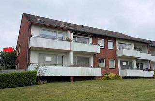 Wohnung kaufen in 25813 Husum, Gepflegte 3-Zimmer-Eigentumswohnung mit Balkon und schönem Blick ins Grüne