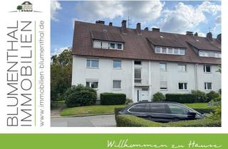 Wohnung kaufen in Im Strohsiek 16, 33613 Gellershagen, Renovierungsbedürftige Eigentumswohnung im 1. OG mit Balkon und Gartenstück