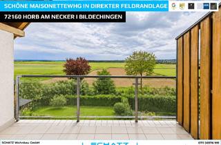 Wohnung kaufen in 72160 Horb, Schöne 3-Zimmer Maisonettewohnung in Feldrandlage