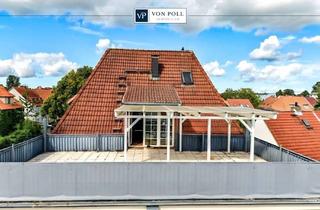 Wohnung kaufen in 18435 Kniepervorstadt, Einzigartige Maisonettewohnung mit 50 m² Dachterrasse im begehrten und ruhigen Wohnumfeld